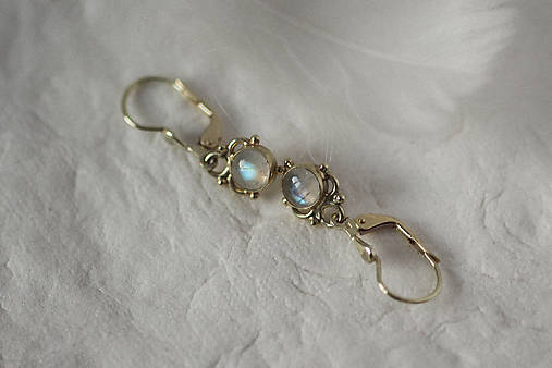 Zlaté náušnice - I am (Moon)