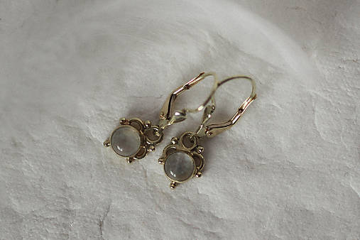 Zlaté náušnice - I am (Moon)