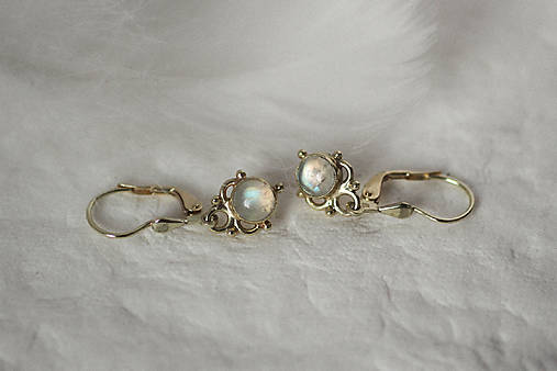 Zlaté náušnice - I am (Moon)