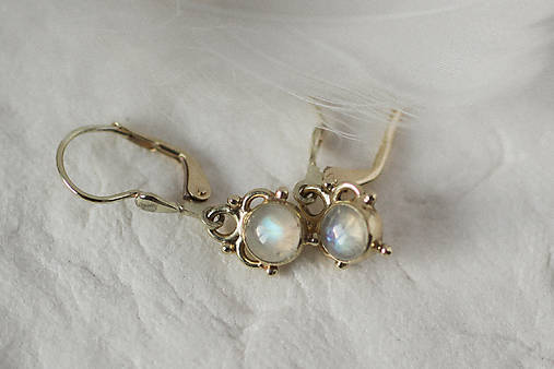 Zlaté náušnice - I am (Moon)