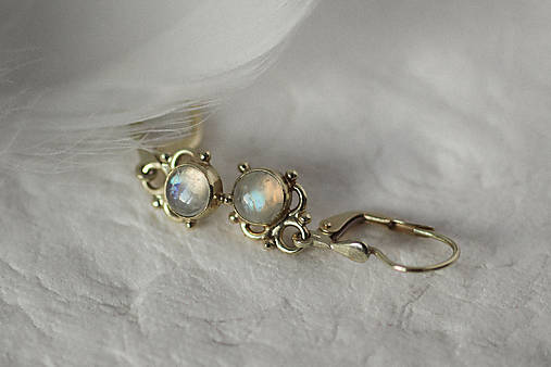 Zlaté náušnice - I am (Moon)