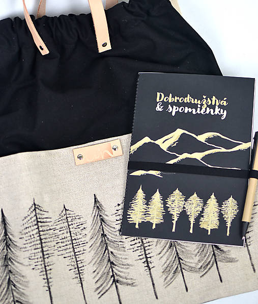 Cestovateľský set: Dobrodružstvá a spomienky BLACK