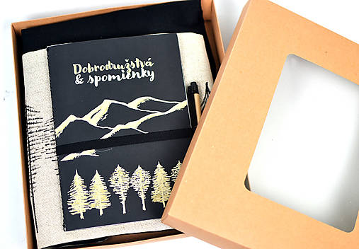 Cestovateľský set: Dobrodružstvá a spomienky BLACK