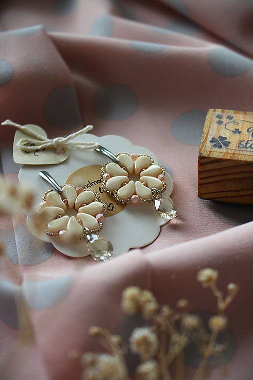 Náušnice 4lístkové šťastie