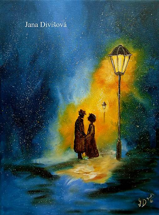 Obrazy - Láska nebeská - originál - 18049144_