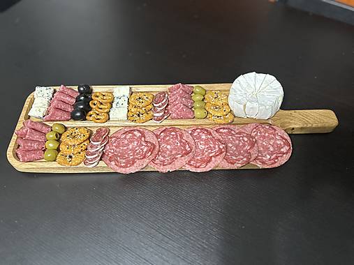 Nádoby - Servírovacia dubová doska podlhovastá - 18050374_