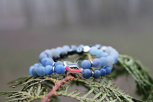 Pre majiteľov psíka _Náramok kostička