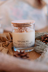  - Sviečka "SPOMAĽ" Marcipán & Mandle - 18050313_
