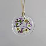 Náhrdelníky - Živicový prívesok Letné kvety - 18050809_