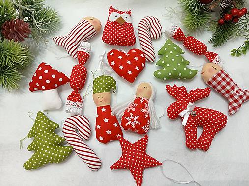 Dekorácie - Sada ozdôb - 18050528_