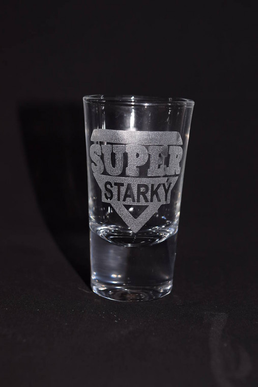Nádoby - Gravírovanie štamperlíkov "super starký" 10 - 18051777_