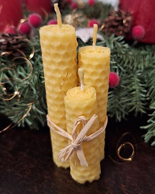 Sada medových sviečok