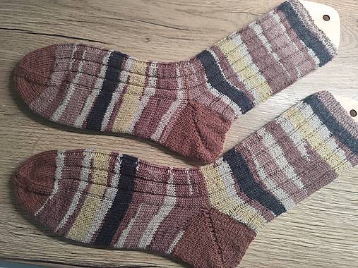 Ponožky, pančuchy, obuv - Vlnené ponožky veľ.42 - 18053091_