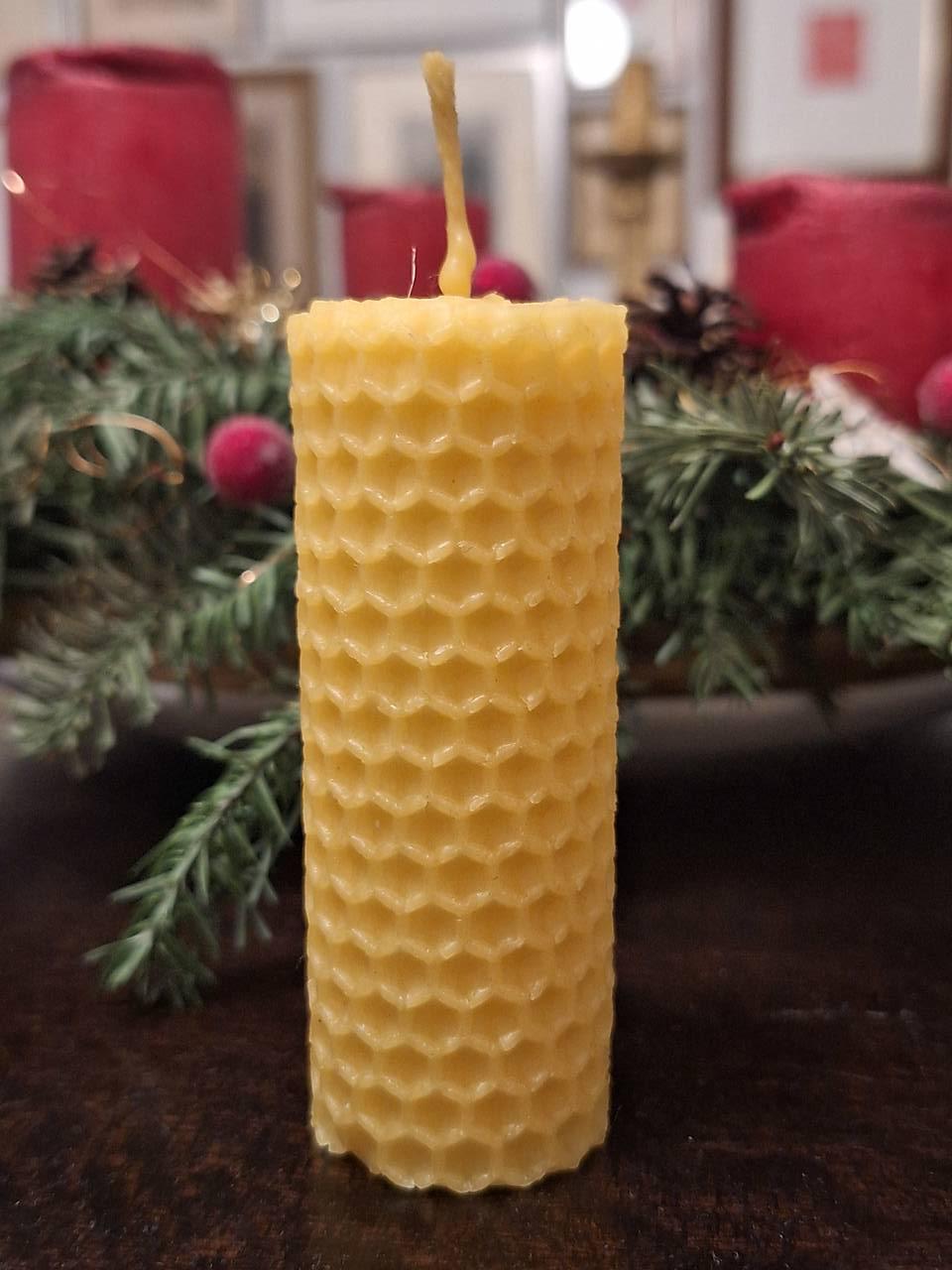 Medová sviečka 8 cm