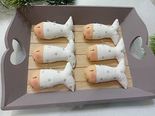 Dekorácie - Ozdoby na stromček-Rybičky - 18054070_