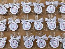 Sviečky - Voňavé darčeky SVIEČKY pre hostí na krstinách Babyshower - 18054210_