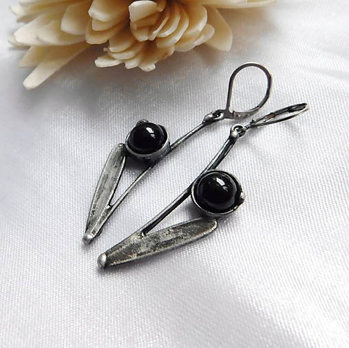 Náušnice - Náušnice s turmalínom ┼AGUSTINA┼ - 18055675_