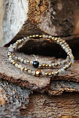 Náramky - Náramkové duo (Béžová) - 18055708_