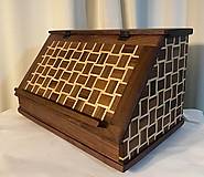 Nádoby - Orechovo javorový chlebník  - 18055821_