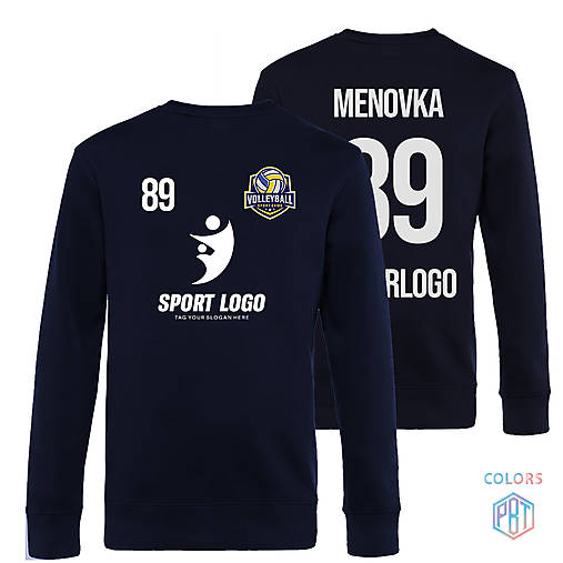 Mikiny - Mikina Crew s vlastnou potlačou "Lx2" - 18055349_