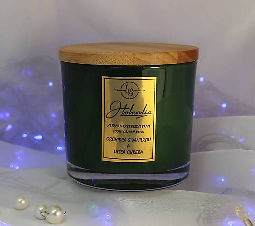 Sviečky - Sójová sviečka - Mandľové mlieko + Vanilkové mlieko + NIVEA - 18057212_