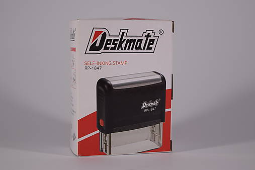 Materiál ručne robený - Samonamáčacia pečiatka Deskmate 1641 - 18056733_