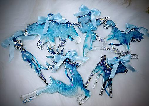 Vianočné ozdoby mix - set 6 kusov