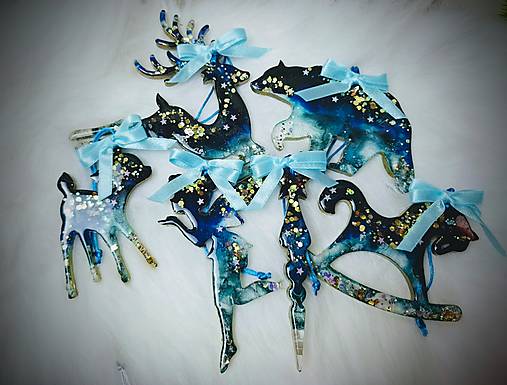 Vianočné ozdoby mix - set 6 kusov