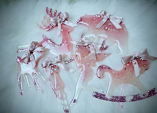 Vianočné ozdoby mix - set 6 kusov