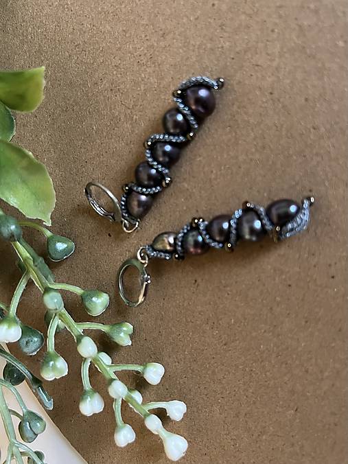 Náušnice - NÁUŠNICE - špirála - 18058306_