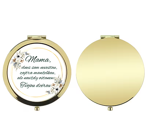 Zrkadielka - Zrkadielko pre svadobnú mamu - 18058907_