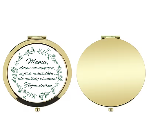 Zrkadielka - Zrkadielko pre svadobnú mamu - 18058908_