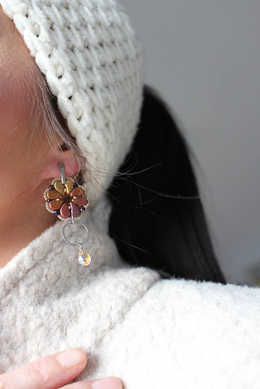 Náušnice 4lístkové šťastie