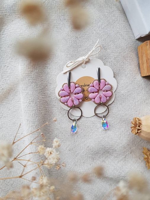 Náušnice 4lístkové šťastie