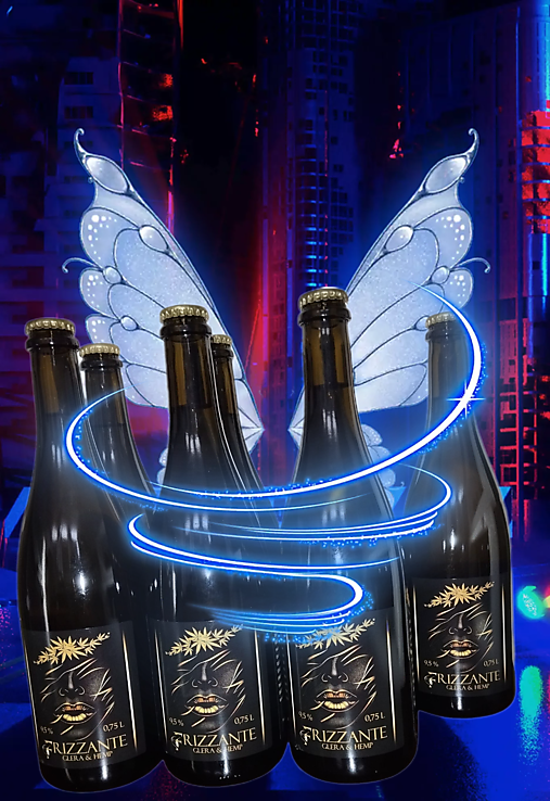 Alkoholické nápoje - POZOR AKCIA! FRIZZANTE GLERA &HEMP - 18057949_