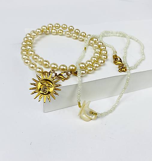 Náhrdelníky perličky