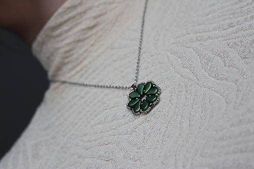 Korálkový set 4lístkové šťastie