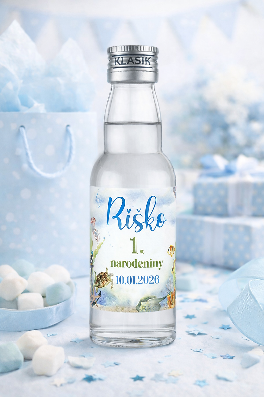 Nálepky na minifľaše