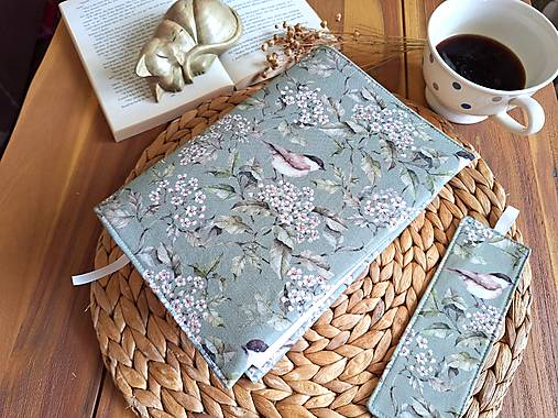 Papiernictvo - Nastavitelný obal na knihu - Píseň o jaru - 18059221_