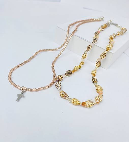 Náhrdelník sada více náhrdelníků