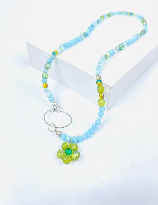 Náhrdelník korálky 2ks