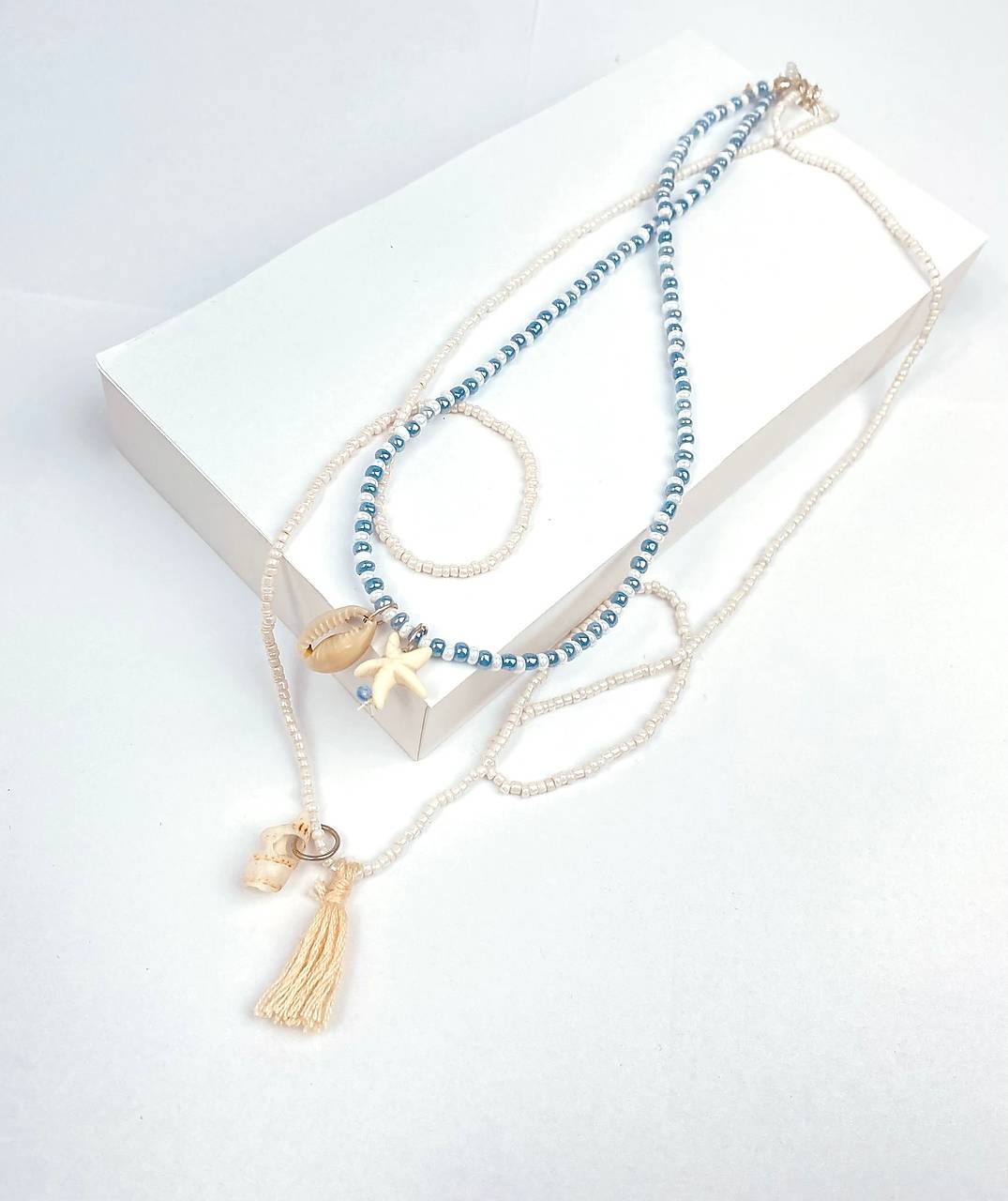 Náhrdelník sada více náhrdelníků