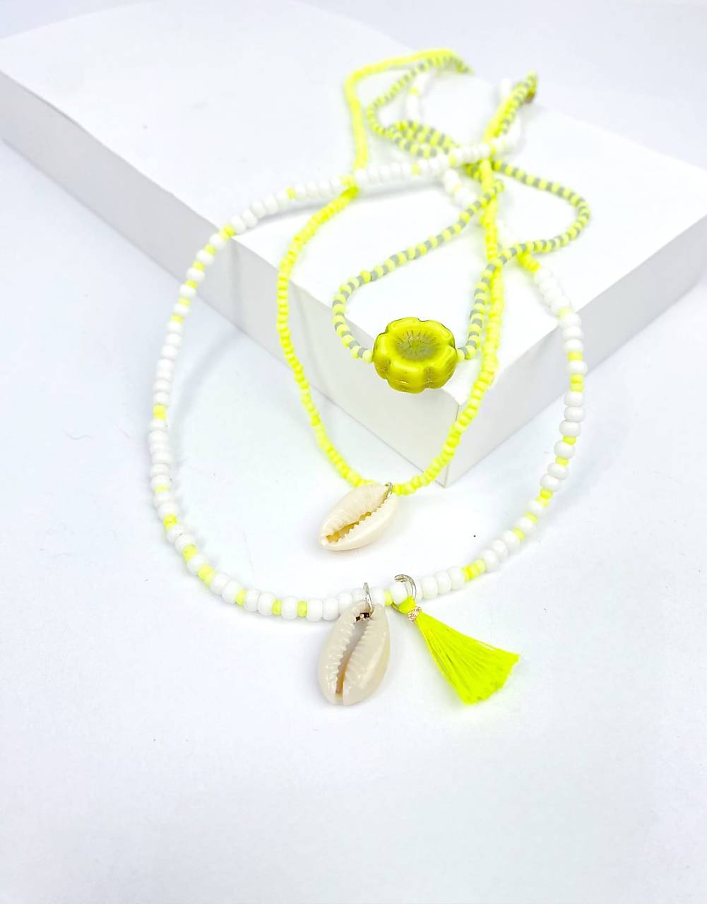 Náhrdelník korálky 3ks