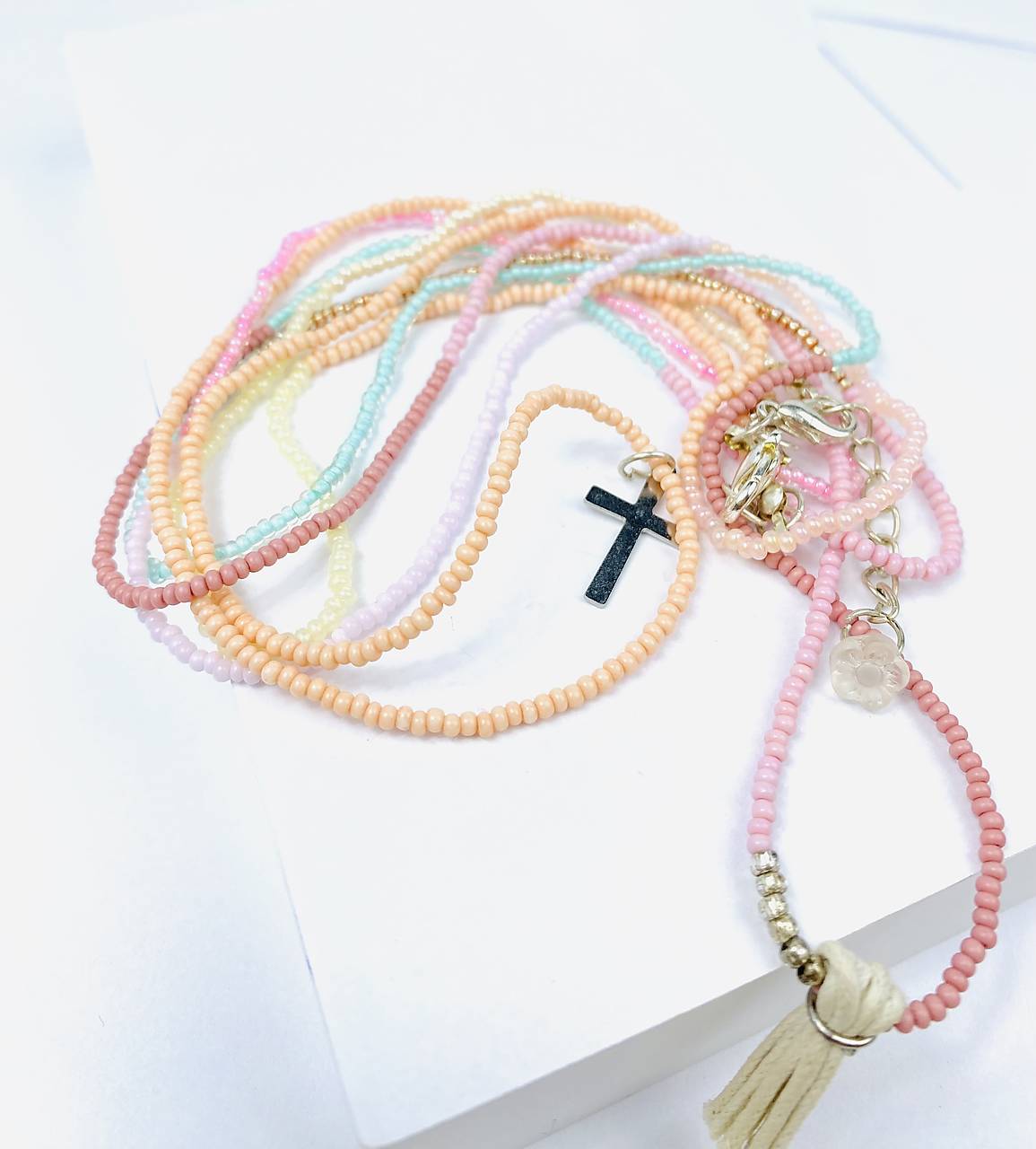 Náhrdelník korálky 3ks