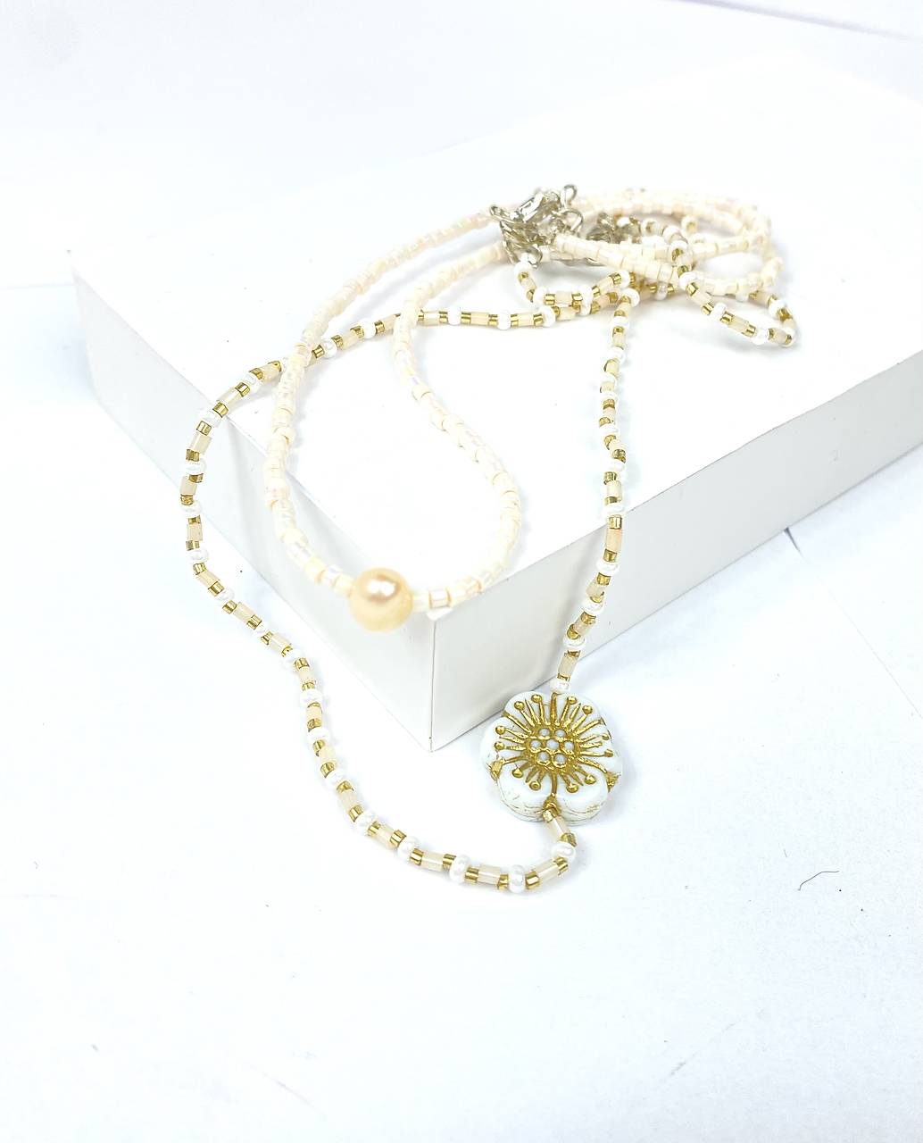 Náhrdelník korálky 2ks