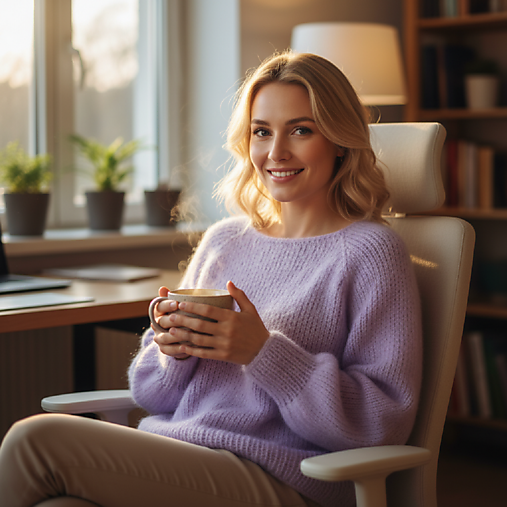 Svetre a kardigány - Pulóver - ,,OSKAR" orchidea - 18061135_