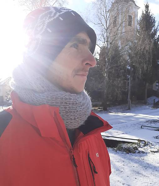 Šály a nákrčníky - Nákrčník mohérový - 18060686_