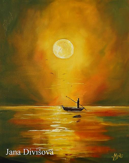 Obrazy - Úsvit - originál - 18060708_