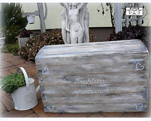 Nábytok - Truhlica spomienok - 18061692_