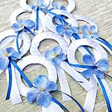  - Venčeky na tanečnú slávnosť (bielomodré) - 18061895_